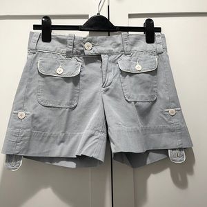 Pin Stripe shorts with amazing details.